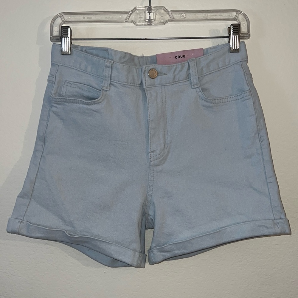 CHUU -5kg Jeans Light Blue Shorts
